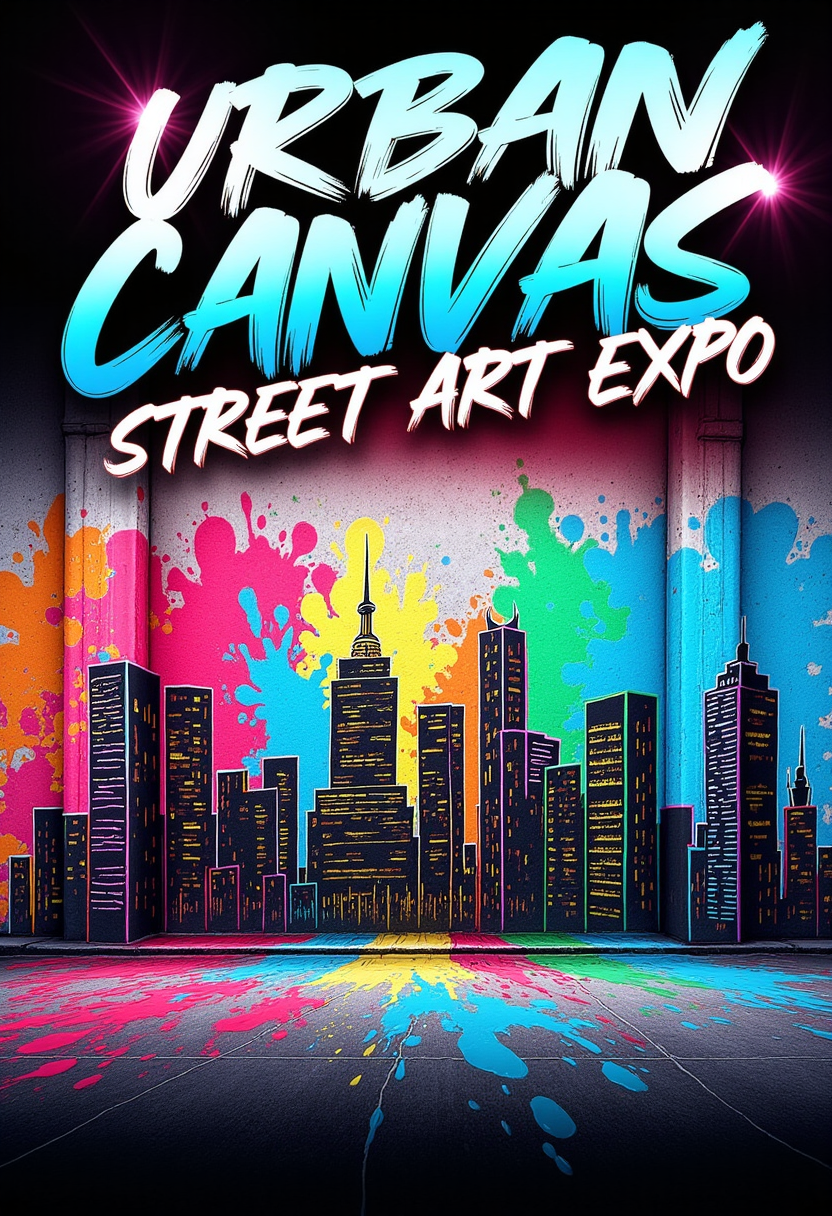 Urban Canvas Street Art Expo Poster