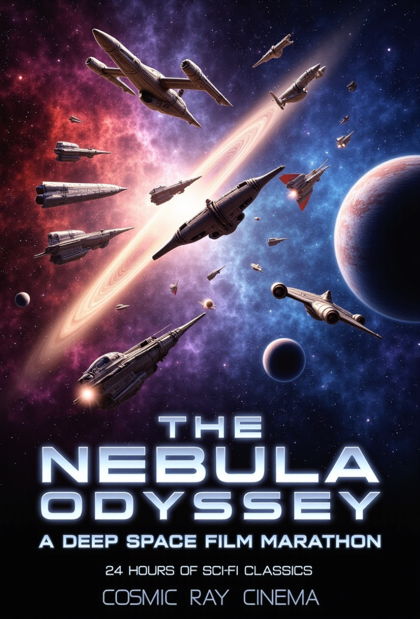 The Nebula Odyssey Space Opera Poster