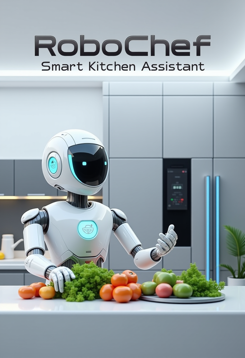 RoboChef Kitchen Assistant Poster