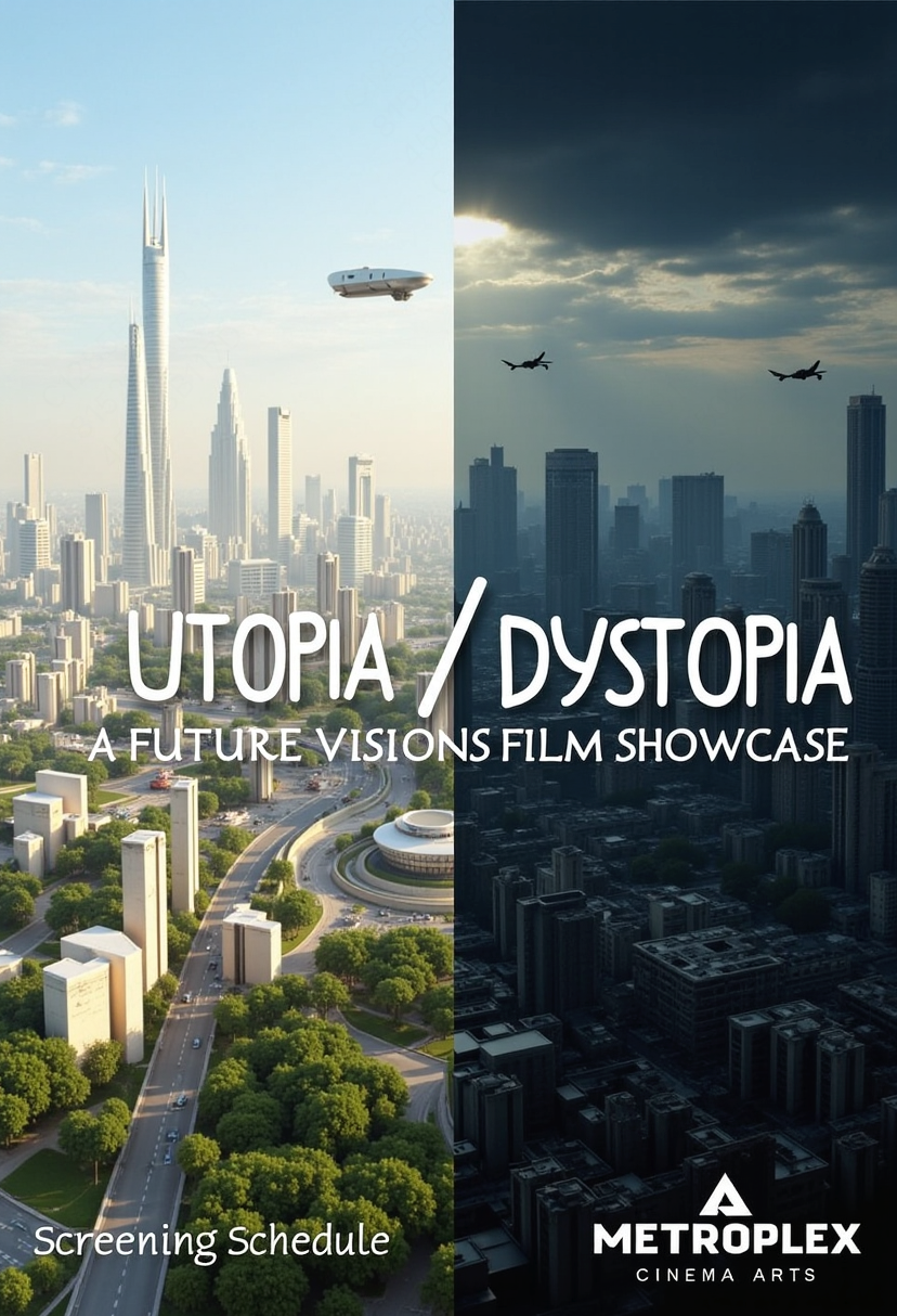 Utopia / Dystopia Film Showcase poster