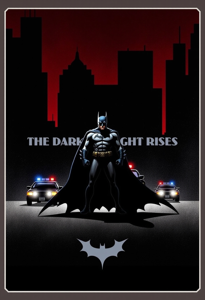 The Dark Knight Rises movie poster