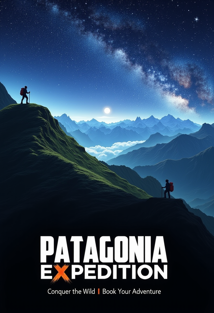Patagonia Expedition Adventure Poster