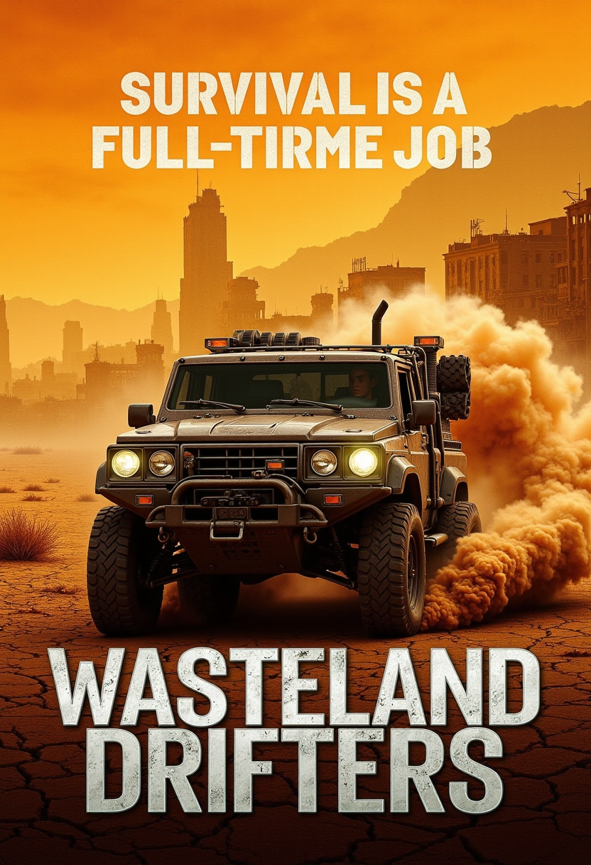 Wasteland Drifters Survival Poster